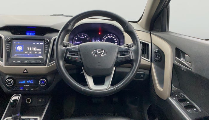 2016 Hyundai Creta SX PLUS AT 1.6 PETROL, Petrol, Automatic, 82,563 km, Steering Wheel Close Up