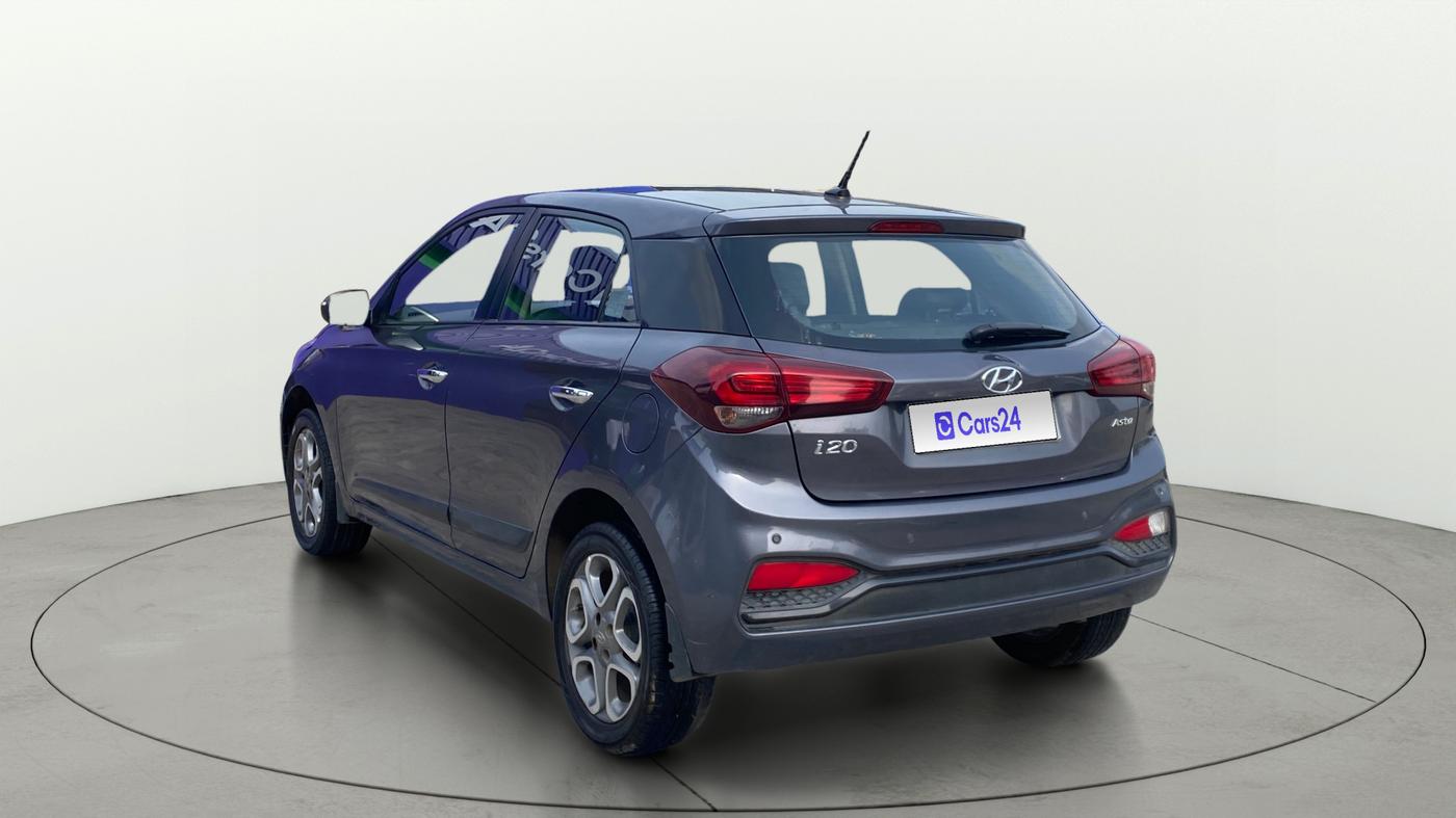 2019 Hyundai Elite i20 ASTA (O) CVT, Petrol, Automatic, 57,689 km, Left Back Diagonal