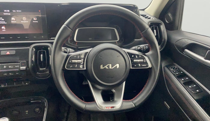 2021 KIA SONET GTX PLUS 1.5, Diesel, Manual, 33,256 km, Steering Wheel Close Up