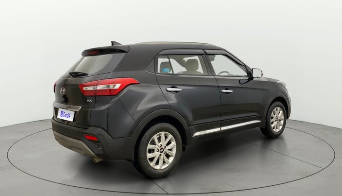 2019 Hyundai Creta SX 1.6 PETROL, Petrol, Manual, 55,390 km, Right Back Diagonal