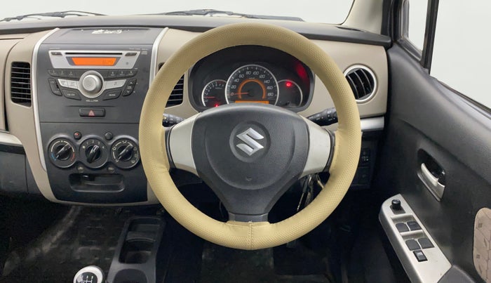 2016 Maruti Wagon R 1.0 VXI, Petrol, Manual, 44,667 km, Steering Wheel Close Up