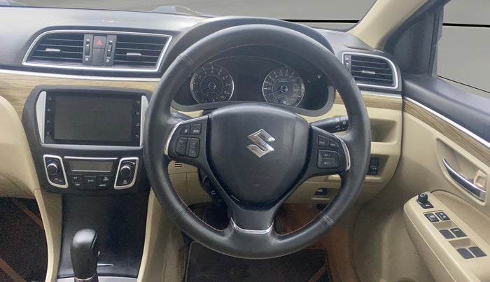 2021 Maruti Ciaz ZETA AT 1.5  SHVS PETROL, Petrol, Automatic, 55,847 km, Steering Wheel Close Up