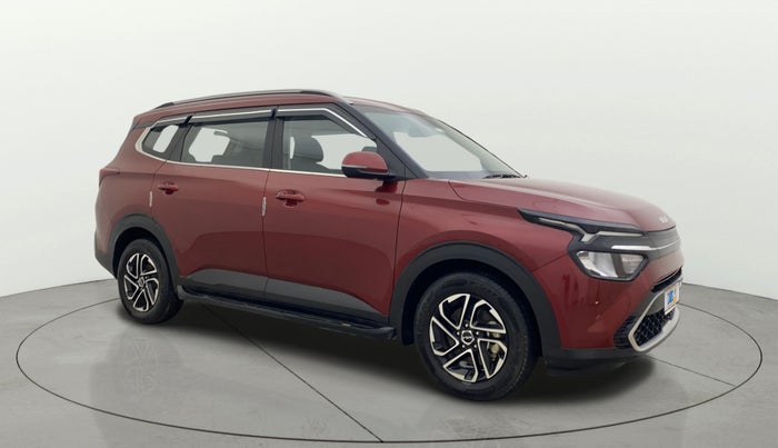 2023 KIA CARENS PRESTIGE PLUS 1.5 PETROL IMT 7 STR, Petrol, Manual, 18,039 km, Right Front Diagonal