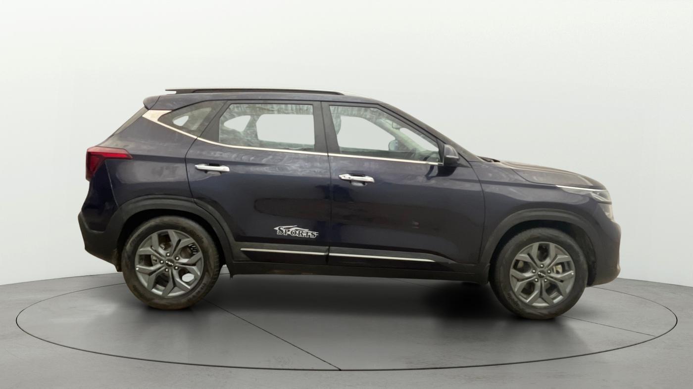 2024 KIA SELTOS  HTX 1.5 PETROL MT, CNG, Manual, 21,801 km, Right Side View
