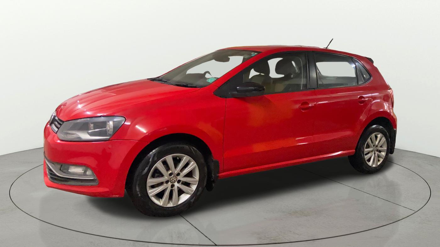 2016 Volkswagen Polo GT TSI AT, Petrol, Automatic, 1,29,229 km, Left Front Diagonal