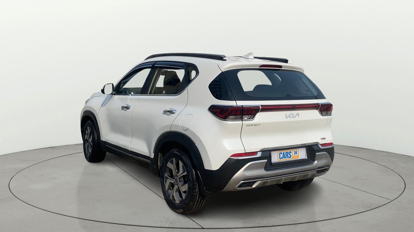 2022 KIA SONET HTX 1.0 IMT, Petrol, Manual, 23,334 km, Left Back Diagonal