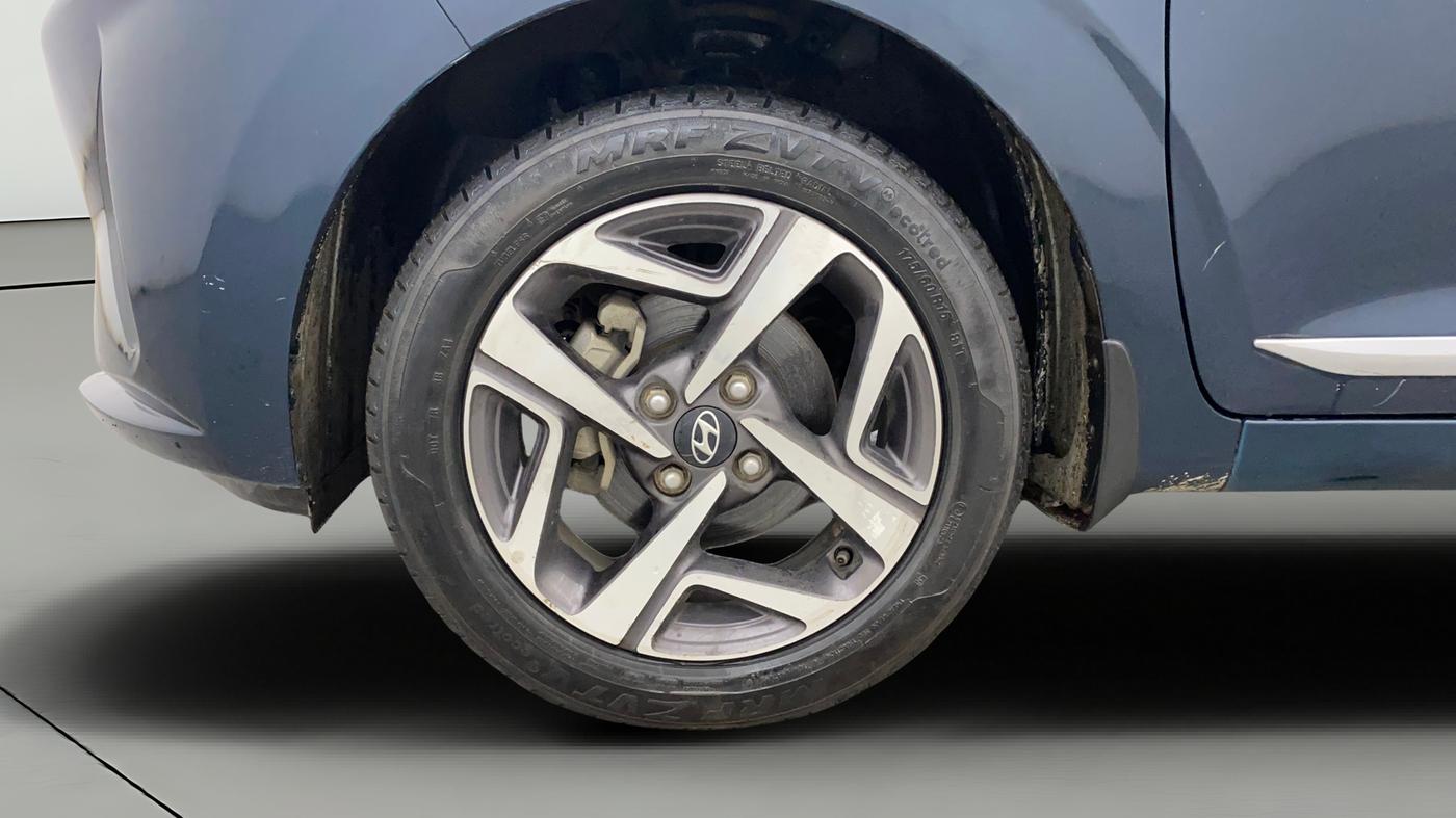 2022 Hyundai AURA SX 1.2 CNG, CNG, Manual, 58,723 km, Left Front Wheel