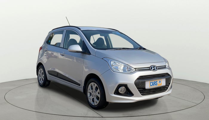 2016 Hyundai Grand i10 SPORTZ 1.2 KAPPA VTVT, Petrol, Manual, 61,818 km, Right Front Diagonal