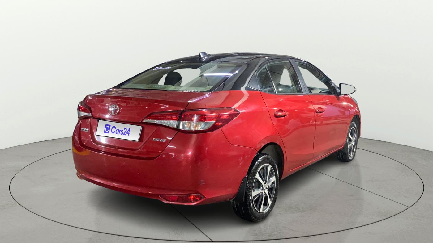2020 Toyota YARIS G CVT, Petrol, Automatic, 40,953 km, Right Back Diagonal