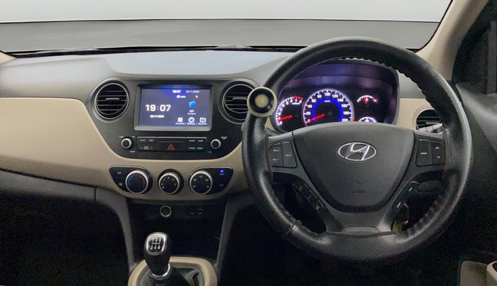 2019 Hyundai Grand i10 SPORTZ 1.2 KAPPA VTVT, Petrol, Manual, 27,711 km, Steering Wheel Close Up