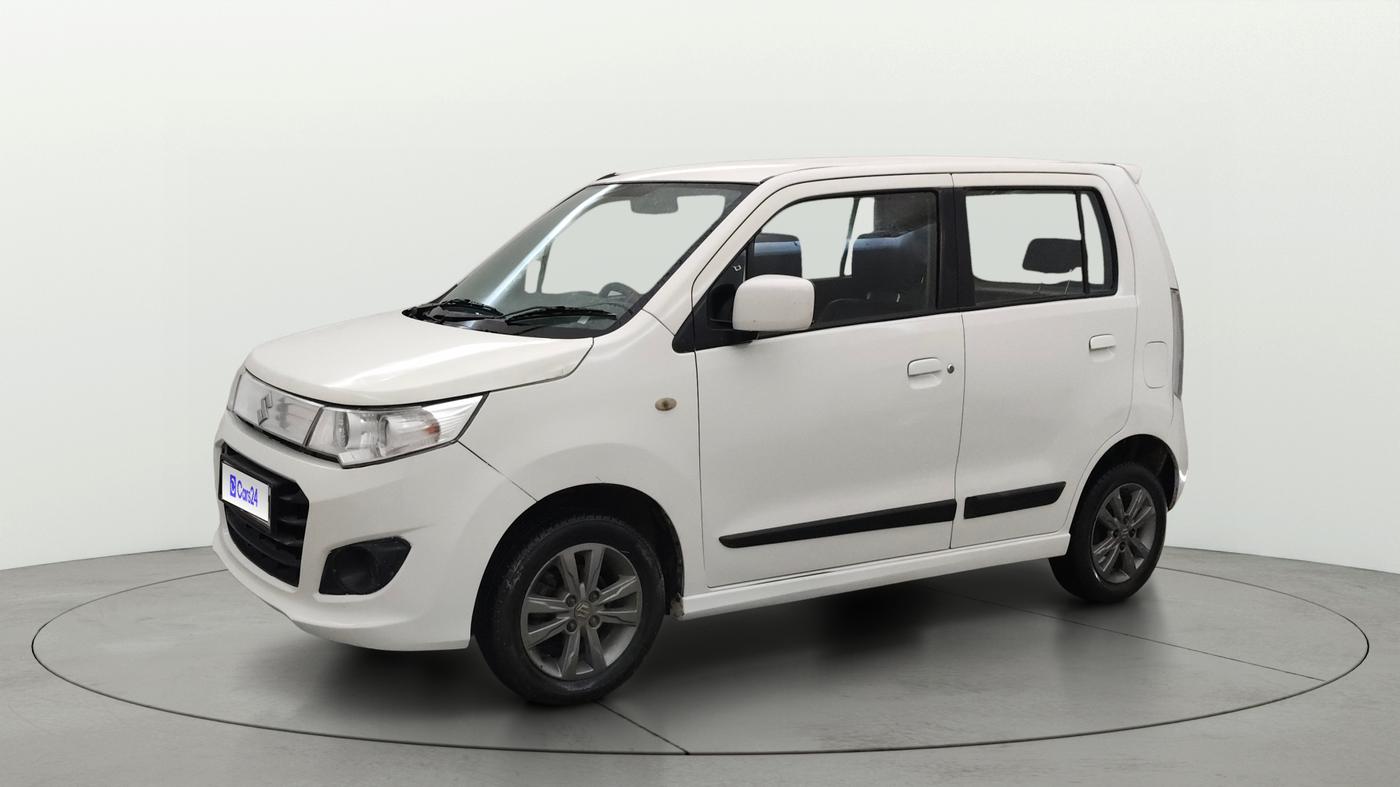 2014 Maruti Wagon R Stingray VXI, Petrol, Manual, 95,630 km, Left Front Diagonal