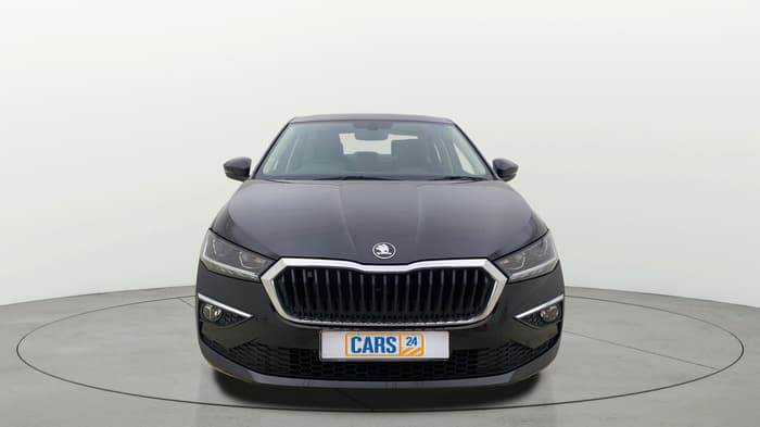2025 Skoda SLAVIA Prestige 1.0L TSI AT, Petrol, Automatic, 2,570 km, Front