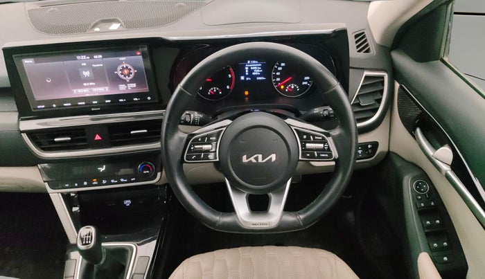 2023 KIA SELTOS HTX 1.5 DIESEL IMT, Diesel, Manual, 59,919 km, Steering Wheel Close Up