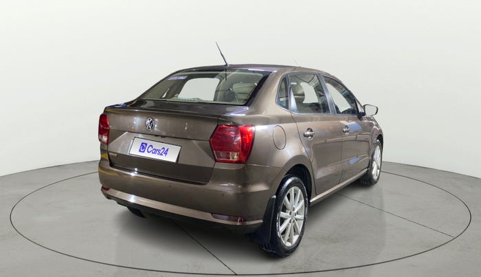 2018 Volkswagen Ameo HIGHLINE PLUS 1.0L 16 ALLOY, Petrol, Manual, 8,343 km, Right Back Diagonal