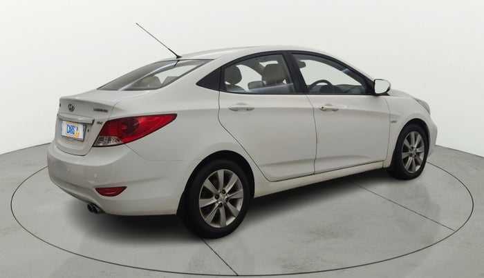 2013 Hyundai Verna FLUIDIC 1.6 VTVT SX, Petrol, Manual, 76,331 km, Right Back Diagonal