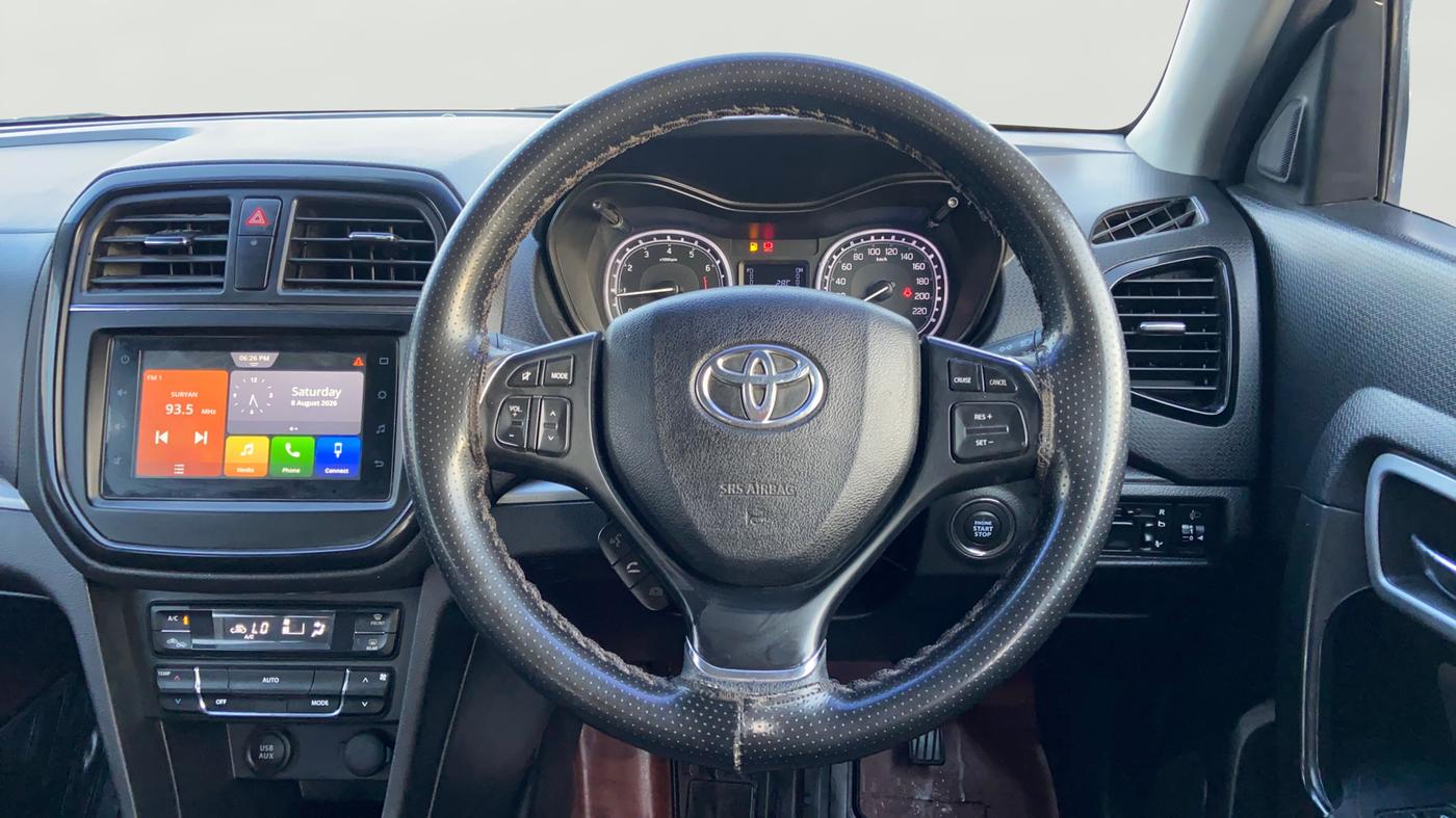 2021 Toyota URBAN CRUISER HIGH GRADE MT, Petrol, Manual, 93,435 km, Steering Wheel Close Up