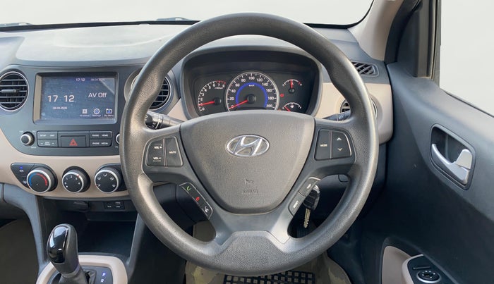 2018 Hyundai Grand i10 SPORTZ AT 1.2 KAPPA VTVT, Petrol, Automatic, 52,711 km, Steering Wheel Close Up
