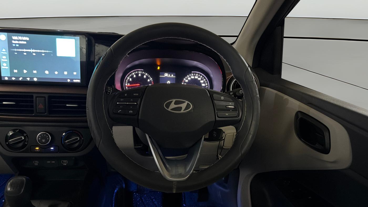 2026 Hyundai AURA S 1.2 CNG, CNG, Manual, 591 km, Steering Wheel Close Up