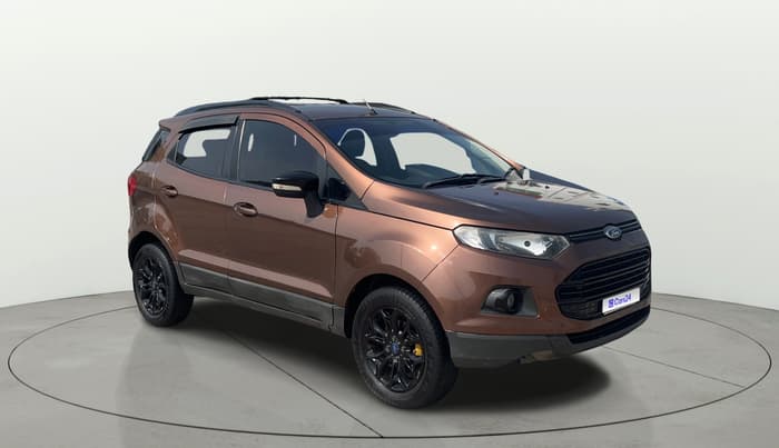 2017 Ford Ecosport TITANIUM 1.5L DIESEL, Diesel, Manual, 1,30,952 km, Right Front Diagonal