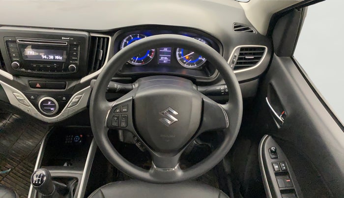 2017 Maruti Baleno DELTA PETROL 1.2, Petrol, Manual, 30,475 km, Steering Wheel Close Up