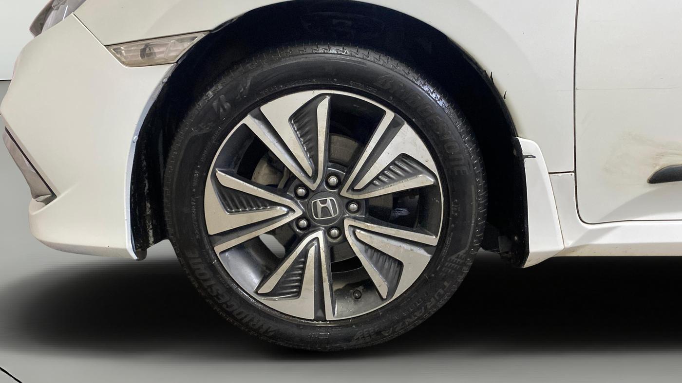 2019 Honda Civic 1.8L I-VTEC ZX CVT, Petrol, Automatic, 1,12,096 km, Left Front Wheel
