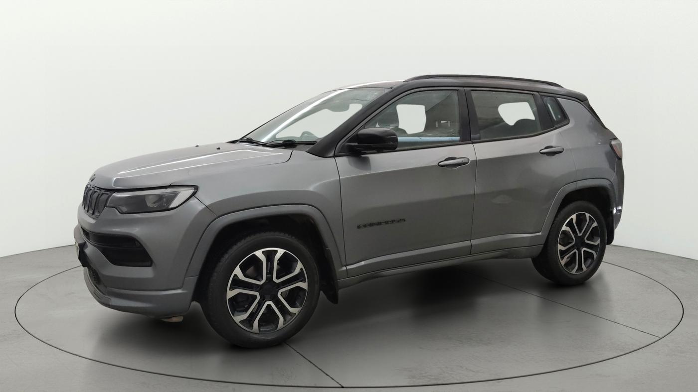 2021 Jeep Compass MODEL S (O) DIESEL 4X4 AT, Diesel, Automatic, 66,369 km, Left Front Diagonal