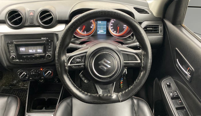 2019 Maruti Swift VXI, Petrol, Manual, 62,837 km, Steering Wheel Close Up