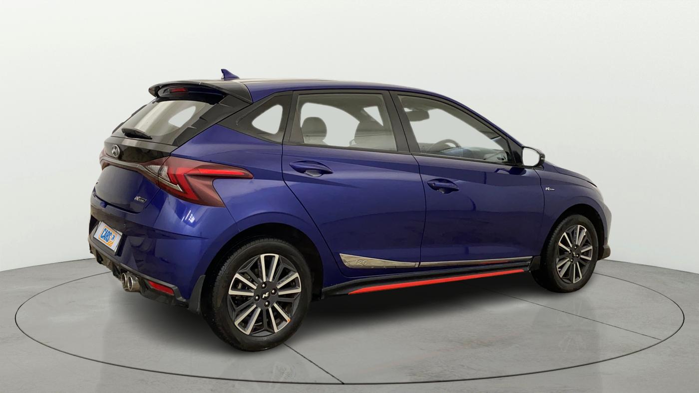 2021 Hyundai NEW I20 N LINE N8 1.0 TURBO GDI IMT, Petrol, Manual, 20,506 km, Right Back Diagonal