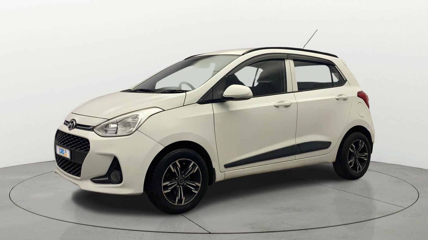 2018 Hyundai Grand i10 SPORTZ 1.2 KAPPA VTVT, Petrol, Manual, 67,911 km, Left Front Diagonal