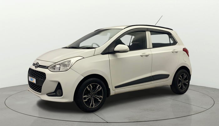 2018 Hyundai Grand i10 SPORTZ 1.2 KAPPA VTVT, Petrol, Manual, 67,896 km, Left Front Diagonal