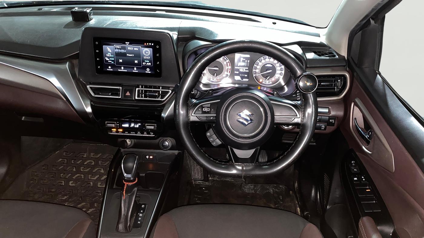 2023 Maruti FRONX ZETA 1.0L TURBO 6 AT, Petrol, Automatic, 34,068 km, Steering Wheel Close Up