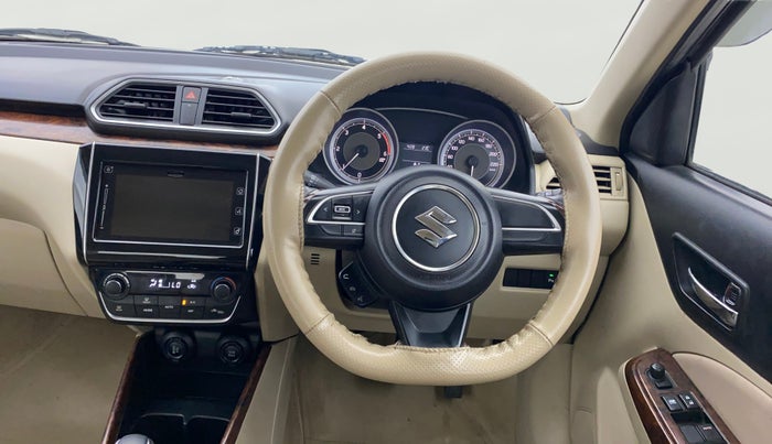 2018 Maruti Dzire ZDI PLUS AMT, Diesel, Automatic, 96,514 km, Steering Wheel Close Up