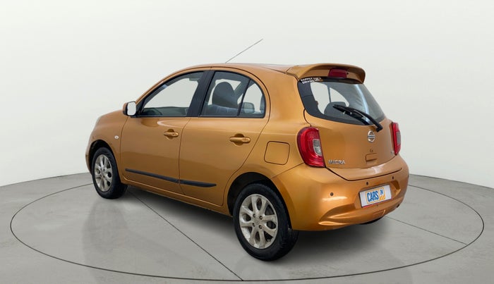 2017 Nissan Micra XV CVT, Petrol, Automatic, 1,06,798 km, Left Back Diagonal