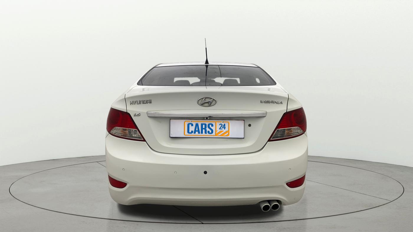2013 Hyundai Verna FLUIDIC VTVT 1.6 EX AT, Petrol, Automatic, 92,859 km, Back/Rear