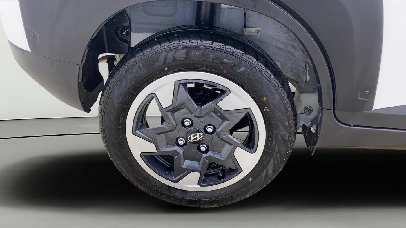2025 Hyundai EXTER SX 1.2 MT Hy-CNG Duo , CNG, Manual, 1,519 km, Right Rear Wheel