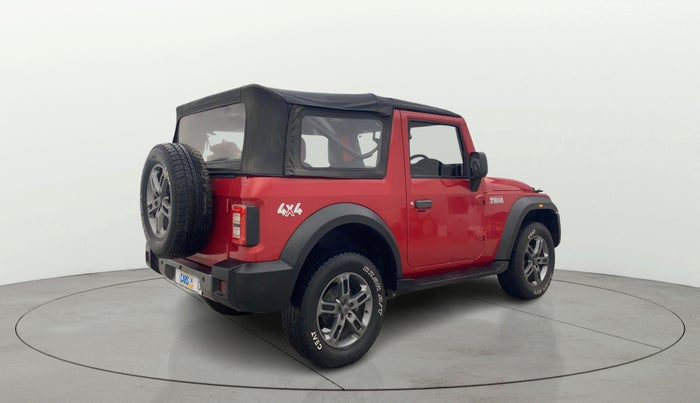 2021 Mahindra Thar LX  P 4WD AT CONVERTIBLE, Petrol, Automatic, 40,490 km, Right Back Diagonal