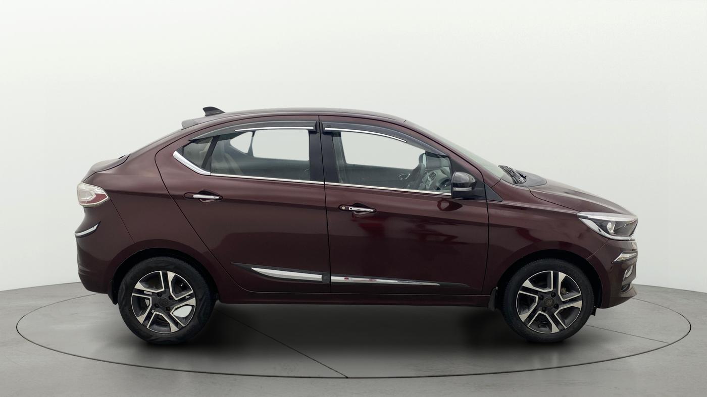2021 Tata TIGOR XZ PLUS PETROL, Petrol, Manual, 45,688 km, Right Side View