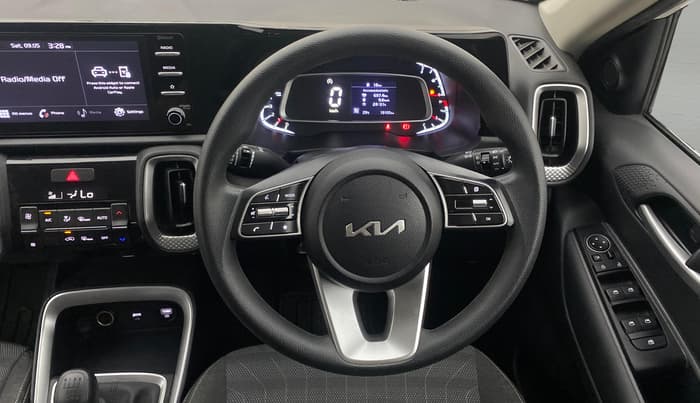 2023 KIA SONET HTK PLUS 1.0 IMT, Petrol, Manual, 19,061 km, Steering Wheel Close Up