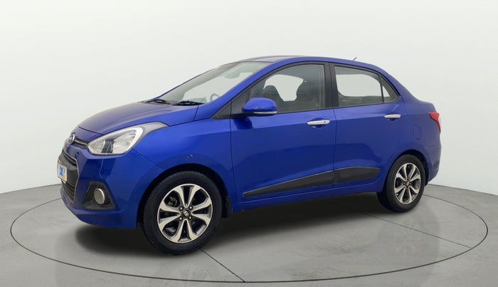 2014 Hyundai Xcent SX 1.2 (O), Petrol, Manual, 73,349 km, Left Front Diagonal