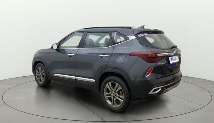 2020 KIA SELTOS HTX IVT 1.5 PETROL, Petrol, Automatic, 1,35,354 km, Left Back Diagonal