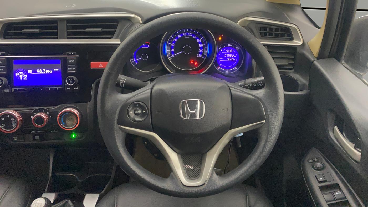 2015 Honda Jazz 1.5L I-DTEC SV, Diesel, Manual, 79,887 km, Steering Wheel Close Up