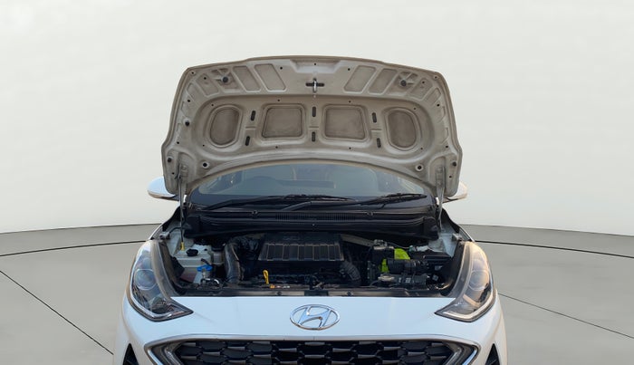 2022 Hyundai AURA SX PLUS 1.2 AMT, Petrol, Automatic, 67,386 km, Open Bonet