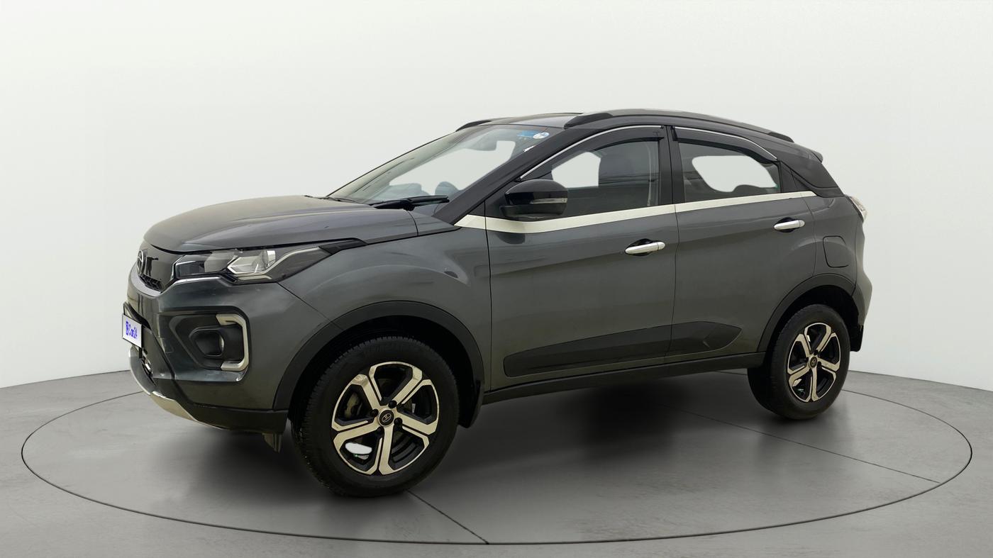 2021 Tata NEXON XZ PLUS PETROL SUNROOF, Petrol, Manual, 51,343 km, Left Front Diagonal