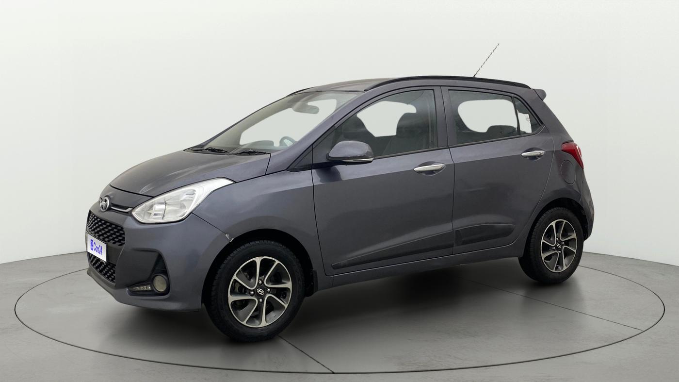 2018 Hyundai Grand i10 ASTA 1.2 KAPPA VTVT, Petrol, Manual, 50,079 km, Left Front Diagonal