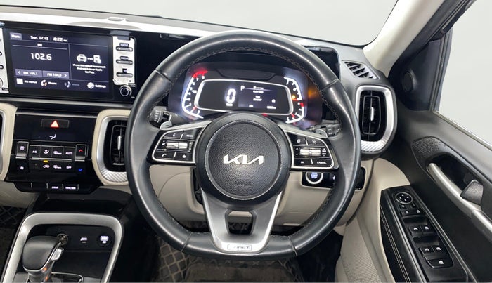 2023 KIA SONET HTX 1.0 DCT, Petrol, Automatic, 19,003 km, Steering Wheel Close Up