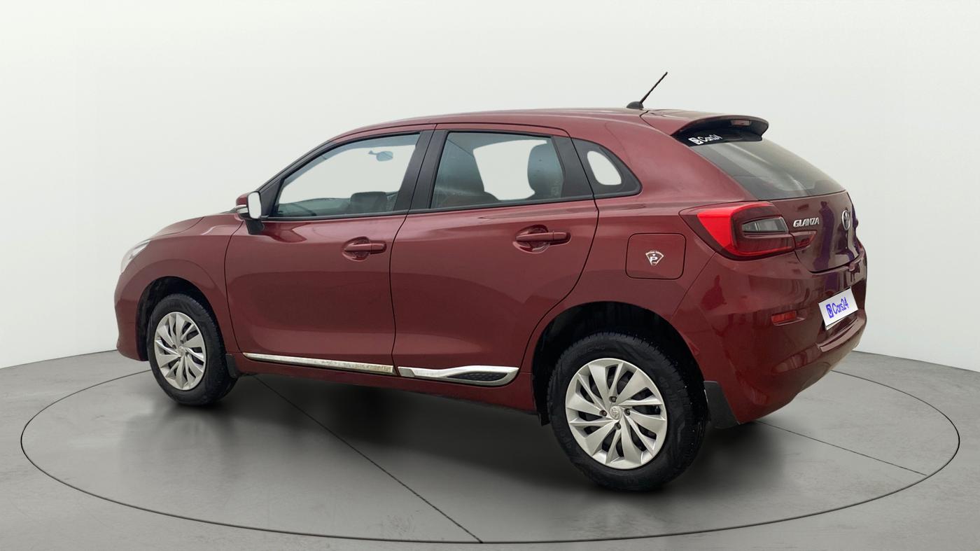 2024 Toyota Glanza S AMT, Petrol, Automatic, 8,632 km, Left Back Diagonal