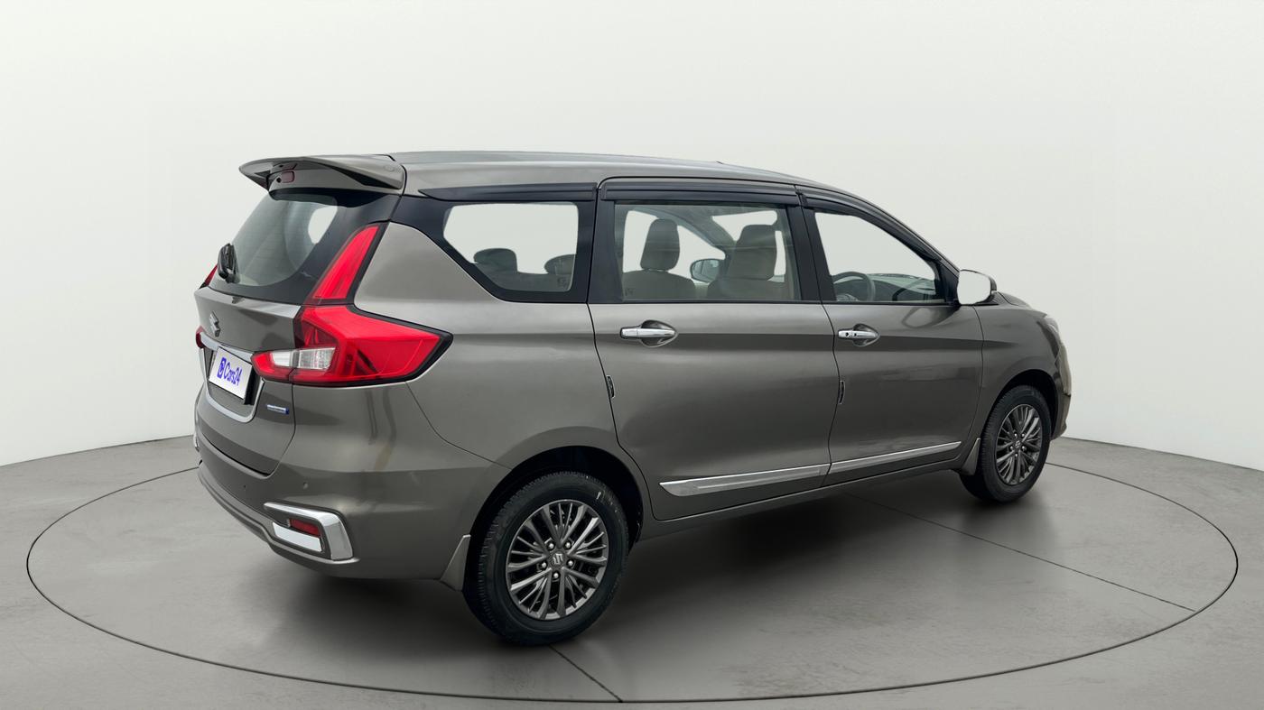 2021 Maruti Ertiga ZXI+ SHVS, Petrol, Manual, 43,146 km, Right Back Diagonal