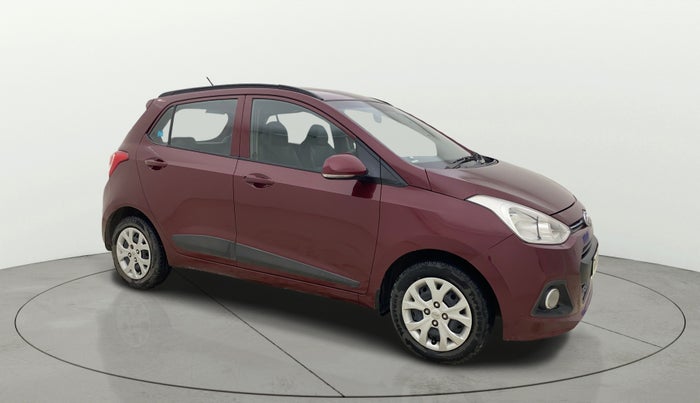 2016 Hyundai Grand i10 SPORTZ 1.2 KAPPA VTVT, Petrol, Manual, 73,944 km, Right Front Diagonal