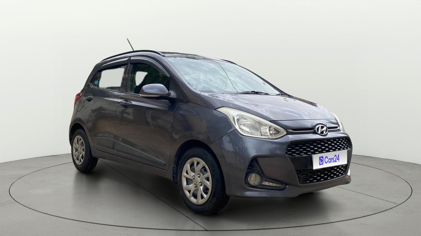 2017 Hyundai Grand i10 SPORTZ (O) 1.2 KAPPA VTVT, Petrol, Manual, 1,22,106 km, SRP