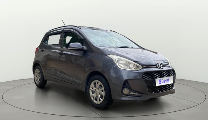 2017 Hyundai Grand i10 SPORTZ (O) 1.2 KAPPA VTVT, Petrol, Manual, 1,22,102 km, SRP